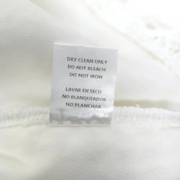 English Factory Skirt Fringe Eyelet S - Picture 13 of 13